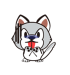 HUKI (Husky dog)（個別スタンプ：3）