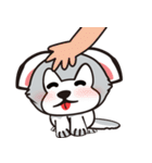 HUKI (Husky dog)（個別スタンプ：4）