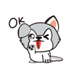 HUKI (Husky dog)（個別スタンプ：7）