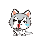 HUKI (Husky dog)（個別スタンプ：8）