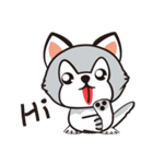 HUKI (Husky dog)（個別スタンプ：14）