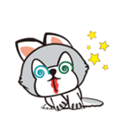 HUKI (Husky dog)（個別スタンプ：18）