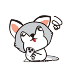 HUKI (Husky dog)（個別スタンプ：21）