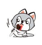 HUKI (Husky dog)（個別スタンプ：26）