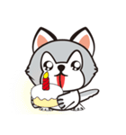 HUKI (Husky dog)（個別スタンプ：28）
