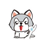 HUKI (Husky dog)（個別スタンプ：32）