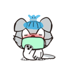 HUKI (Husky dog)（個別スタンプ：34）