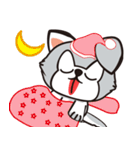 HUKI (Husky dog)（個別スタンプ：39）