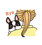 フレンチブルドッグ ぶー（パイド）（個別スタンプ：40）
