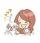 Sarah ＆ King (Lovely Shih Tzu)（個別スタンプ：20）