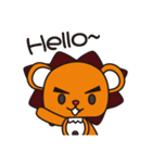 Bear lion lives（個別スタンプ：1）