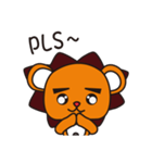 Bear lion lives（個別スタンプ：7）