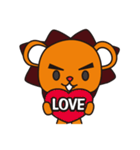 Bear lion lives（個別スタンプ：17）