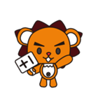 Bear lion lives（個別スタンプ：21）