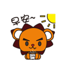 Bear lion lives（個別スタンプ：24）