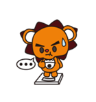 Bear lion lives（個別スタンプ：38）