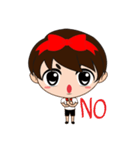 BoBo Red ribbon Boy（個別スタンプ：5）