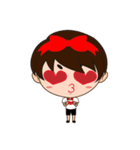 BoBo Red ribbon Boy（個別スタンプ：16）