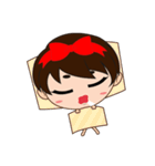 BoBo Red ribbon Boy（個別スタンプ：19）