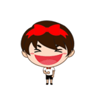 BoBo Red ribbon Boy（個別スタンプ：21）