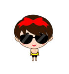 BoBo Red ribbon Boy（個別スタンプ：25）