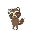 littleCoon（個別スタンプ：14）