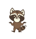 littleCoon（個別スタンプ：27）