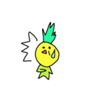 愉快なパイナポー（個別スタンプ：4）
