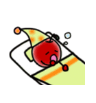 リンゴ三兄弟（個別スタンプ：1）