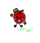リンゴ三兄弟（個別スタンプ：30）