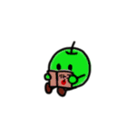 リンゴ三兄弟（個別スタンプ：32）