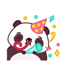 Malwynn Panda Bear Lovely Sticker Set（個別スタンプ：22）