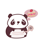 Malwynn Panda Bear Lovely Sticker Set（個別スタンプ：27）