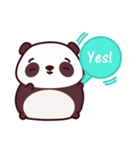 Malwynn Panda Bear Lovely Sticker Set（個別スタンプ：38）