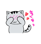 サバトラにゃんこ（個別スタンプ：5）