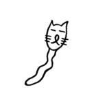 にょろネコ（個別スタンプ：31）