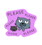 Fat Cat and Kitten（個別スタンプ：19）