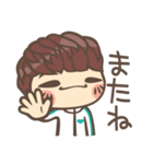 上半身LOOK（日本語バージョン）（個別スタンプ：2）
