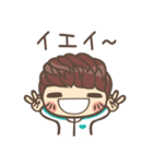 上半身LOOK（日本語バージョン）（個別スタンプ：5）