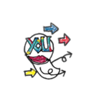 CRAYONLIP ＆ Words（個別スタンプ：10）