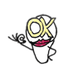 CRAYONLIP ＆ Words（個別スタンプ：21）