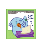 二羽鳥（個別スタンプ：9）