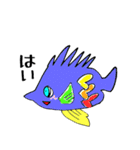 Deep Pop Sea Fish 800♪（個別スタンプ：6）