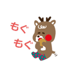 くつシカくんのスタンプ（個別スタンプ：24）