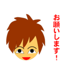 ブライトくんとダークくん（日本語版）（個別スタンプ：31）