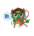 Lukang Q Mazu anytime paste（個別スタンプ：12）