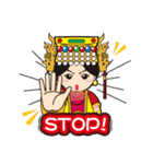 Lukang Q Mazu anytime paste（個別スタンプ：34）