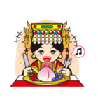 Lukang Q Mazu anytime paste（個別スタンプ：40）