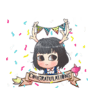 Oh！ My Deer Debbie Japan Ver.（個別スタンプ：6）