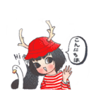 Oh！ My Deer Debbie Japan Ver.（個別スタンプ：12）